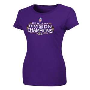  Baltimore Ravens Womens 2010 AFC North Division Champions 