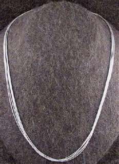 Liquid Sterling Silver 5 Strands 24 Necklace Jewelry  