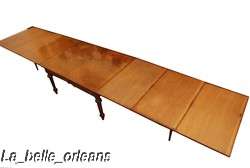 SUPERB FRENCH L XVI DINING TABLE W/EXT. 17FT 8 LONG  