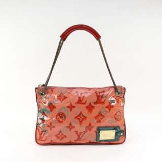Milan Station Authentic Louis Vuitton Orange Plastic Handbag Shoulder 