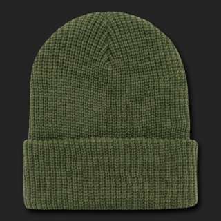   Cap Beanie Hat Ski Military Warm Winter Cuff Knit Hats Beanies  