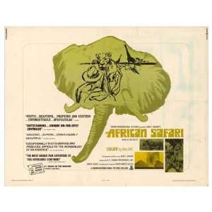  African Safari Movie Poster, 28 x 22 (1969)