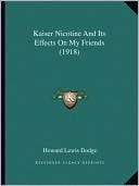 Kaiser Nicotine And Its Howard Lewis Dodge