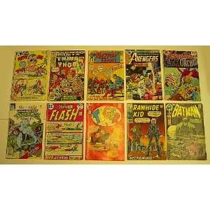  Vintage Comic Books Lot of 10 different 