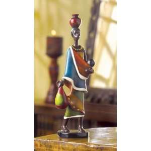  African Mother with Baby Figurine   Style 37882