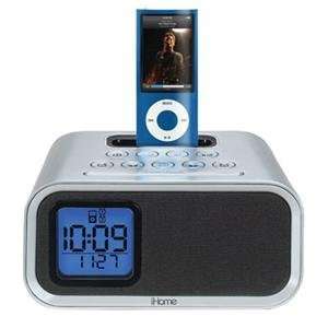  NEW iPod Dock w/Dual Alarm Silver (Digital Media Players 