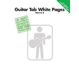Guitar Tab White Pages **ISBN 9780634053153**