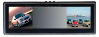 Dual 3.5 LCD Rear View Car Mirror Monitor (4 video)  