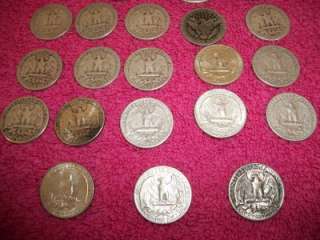 UNITED STATES SILVER HALVES AND QUARTERS   $8.50 SILVER COINS  