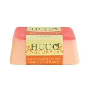 Hugo Naturals Bar Soap, Vanilla & Sweet Orange, 6 Ounce Bar (Pack of 3 
