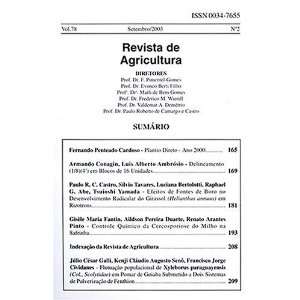Revista De Agricultura  Magazines