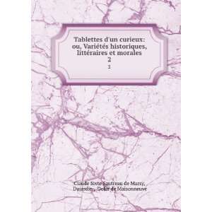   Dujardin , Defer de Maisonneuve Claude Sixte Sautreau de Marsy Books