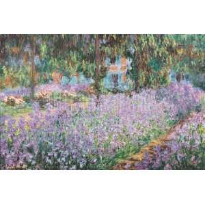  Artists Garden at Giverny, The by Claude Monet 36.00X24 