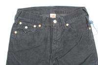 True Religion Mens Ricky Stretch Corduroy LG Black Pants Jeans Sz 32 $ 