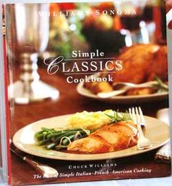 WILLIAMS SONOMA Cookbook SIMPLE CLASSICS HC/DJ 2000  