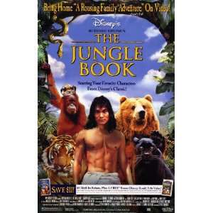  Rudyard Kiplings The Jungle Book Movie Poster (11 x 17 