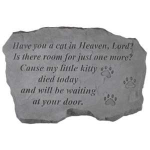  Garden Stone Pet Memorial Have You a Cat in Heaven
