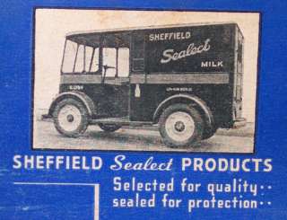 1930s? Sheffield Farms Dairy Milk Truck 57th St CBS NYC  