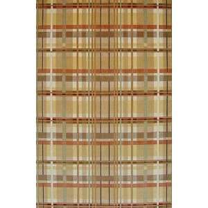  KAS Tate Plaid 8503 Earthtones 8 X 10 Area Rug