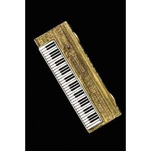  D 50 Synthesizer Keyboard Pin   24k Gold Plated Musical 