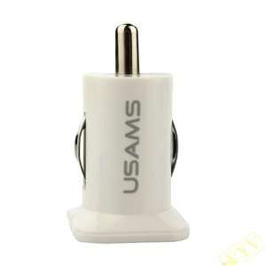  Mini 12V/ 24V Car Charger Adapter with Dual USB Ports for 