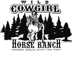 WILD COWGIRLS HORSE RANCH STAY ON TOP FUNNY TSHIRT S 3X  