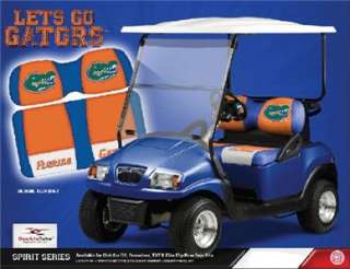 FLORIDA GATOR GOLF CART SEAT NEW SEAT SET CS F  