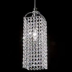   Mini Bravo Clear Crystal Pendant by James R Moder