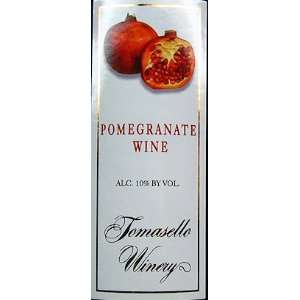  2008 Tomasello Pomegranate 750ml Grocery & Gourmet Food