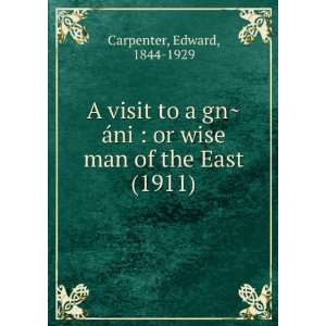 visit to a gnÌ?aÌni  or wise man of the East (1911) Edward, 1844 