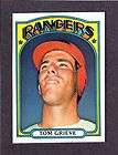 1972 TOPPS #609 Tom Grieve RANGERS Ex Mint
