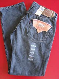 Levis 501 6275 MEN Jeans Charcoal Straight LEG Original  
