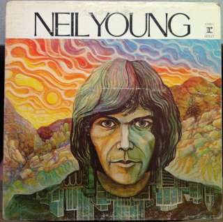 NEIL YOUNG s/t LP vinyl RS 6317 VG 1968 2 Tone  
