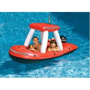  Fireboat Squirter Swimming Pool Float