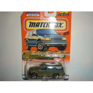  2000 Matchbox Military Ford Expedition Green #54/100 Toys 