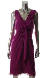 Donna Ricco New York NEW Purple Cocktail Dress Silk Sale 10  