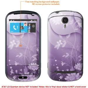 Protective Decal Skin STICKER for AT&T LG Quantum case cover Quantum 