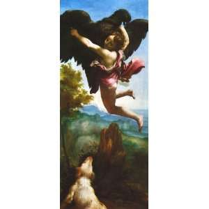   Da Correggio   32 x 76 inches   Rapto de Ganímedes