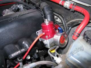 CXRacing Adjustable Fuel Pressure Regulator Mustang Prelude Civic D16 