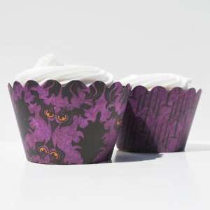   Halloween Cupcake Wrapper, Fright, Spook & Scare w/ October Cup Cake