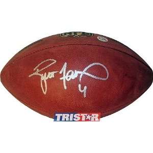   Brett Favre Autographed Official Nfl Football