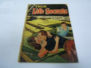 True Life Secrets No. 20 Volume 1 July 1954 comic book  