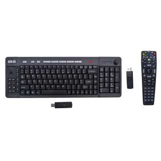 GHz Wireless Keyboard HTPC with Trackball and MCE Remote Control 