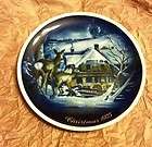 1975 ROYAL BAYREUTH CHRISTMAS PLATE FOREST CHALET 970/4