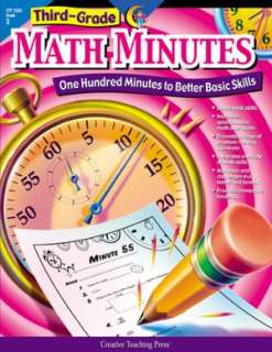 Third Grade Math Minutes One Hundred Minutes to Better Basic Skills