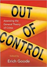   Theory of Crime, (0804758204), Erich Goode, Textbooks   
