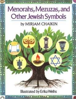   Menorahs, Mezuzas, and Other Jewish Symbols by Miriam 