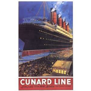  Cunard Line   Poster (28x40)