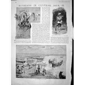  1895 Russians Central Asia Achal Steppe Kirghese Khivan 