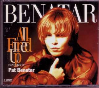 Pat Benatar All Fired Very Best 2 CD Classic 80s Rock  